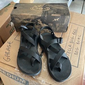 Chaco Black Strap Sport Sandals